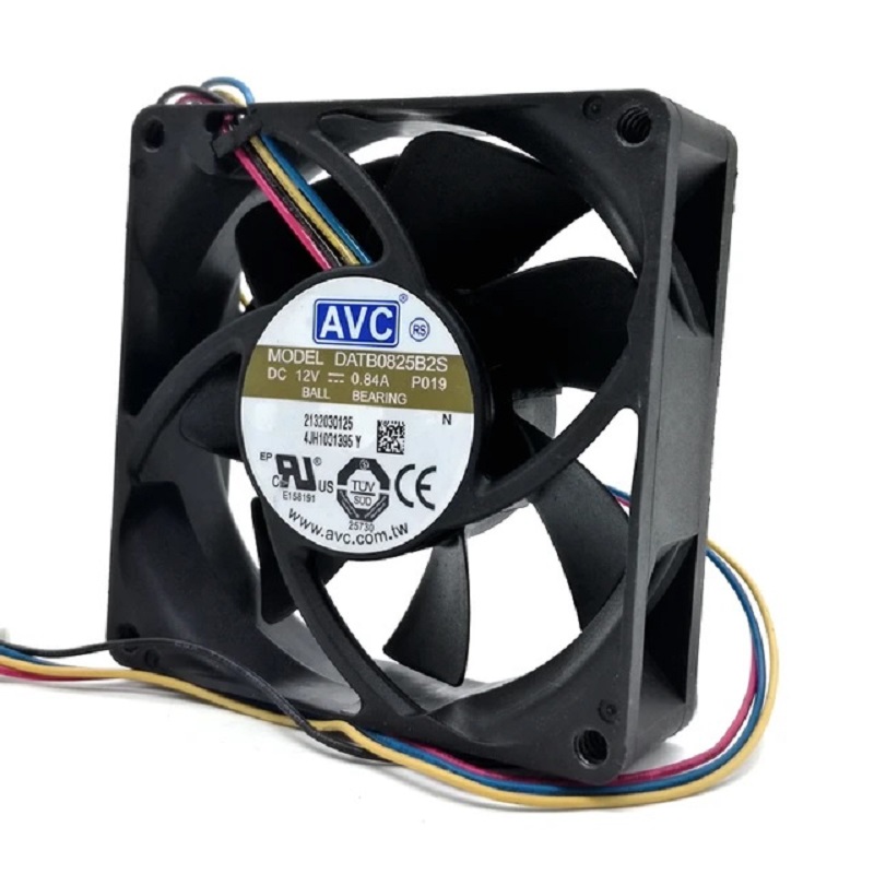 AVC 80X80X25 8cm 12V 0.84A DATB0825B2S 4 Pin Pwm Kontrollü Fan