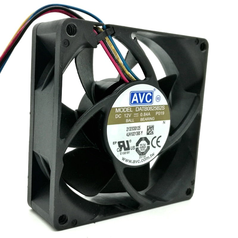 AVC DATB0825B2S 80mm 12V 0.84A Güçlü Fan