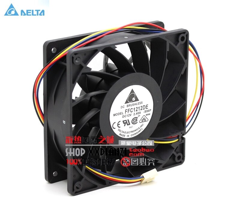 Delta FFC1212DE 120mm 12V 3.00A Ultra Güçlü Fan