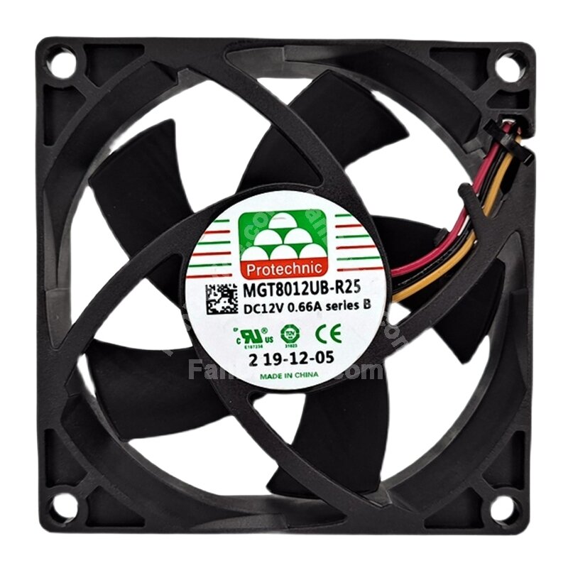 Protechnic Magic MGT8012UB-W25 80mm 12V 0.66A Fan