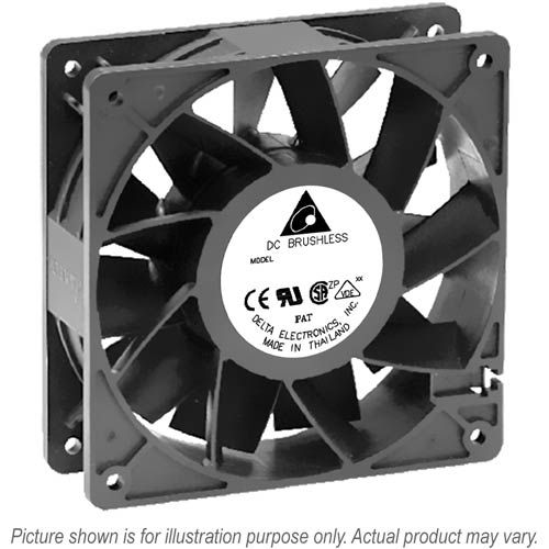 Delta PFC1212DE 120mm 12V 4.80A Ultra Yüksek Güçlü Endüstriyel Fan