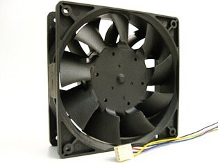 Delta TFC1212DE 120mm 12V 3.90A 9000 RPM Jet Fan