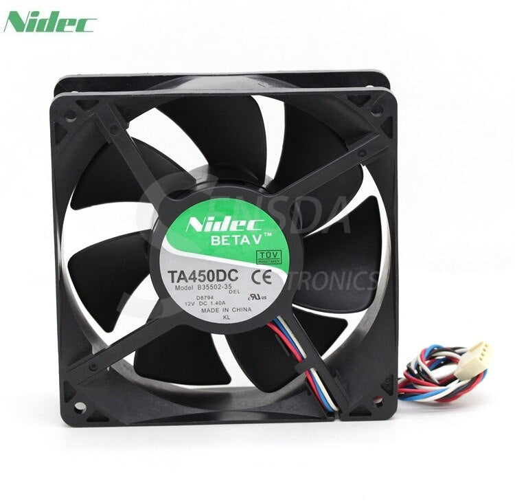 Nidec UltraFlo V12E12BS1B5-07 120mm 12V 1.88A Fan